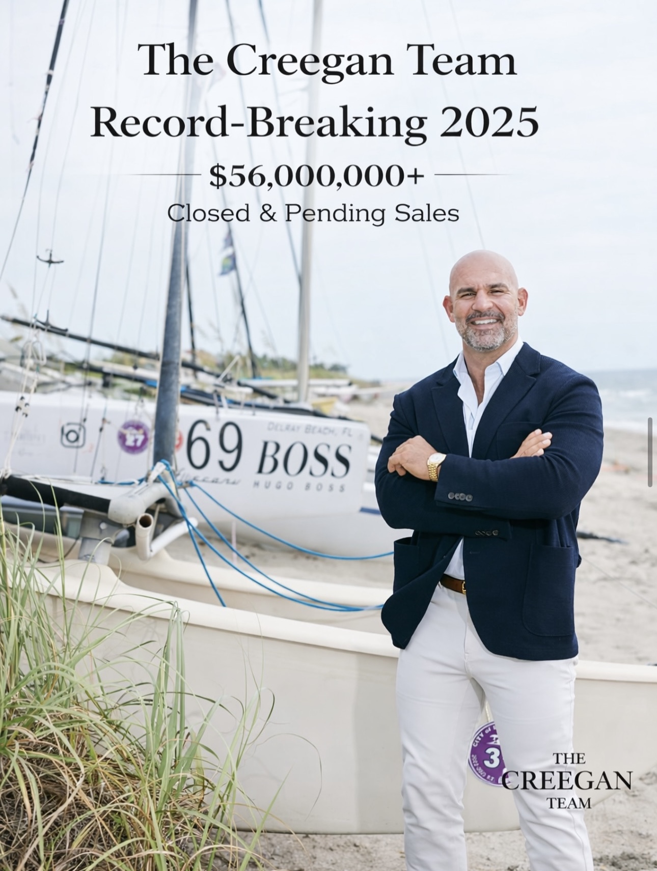 Creegan Team record-breaking 2025, $56,000,000+ in closed and pending South Florida sales