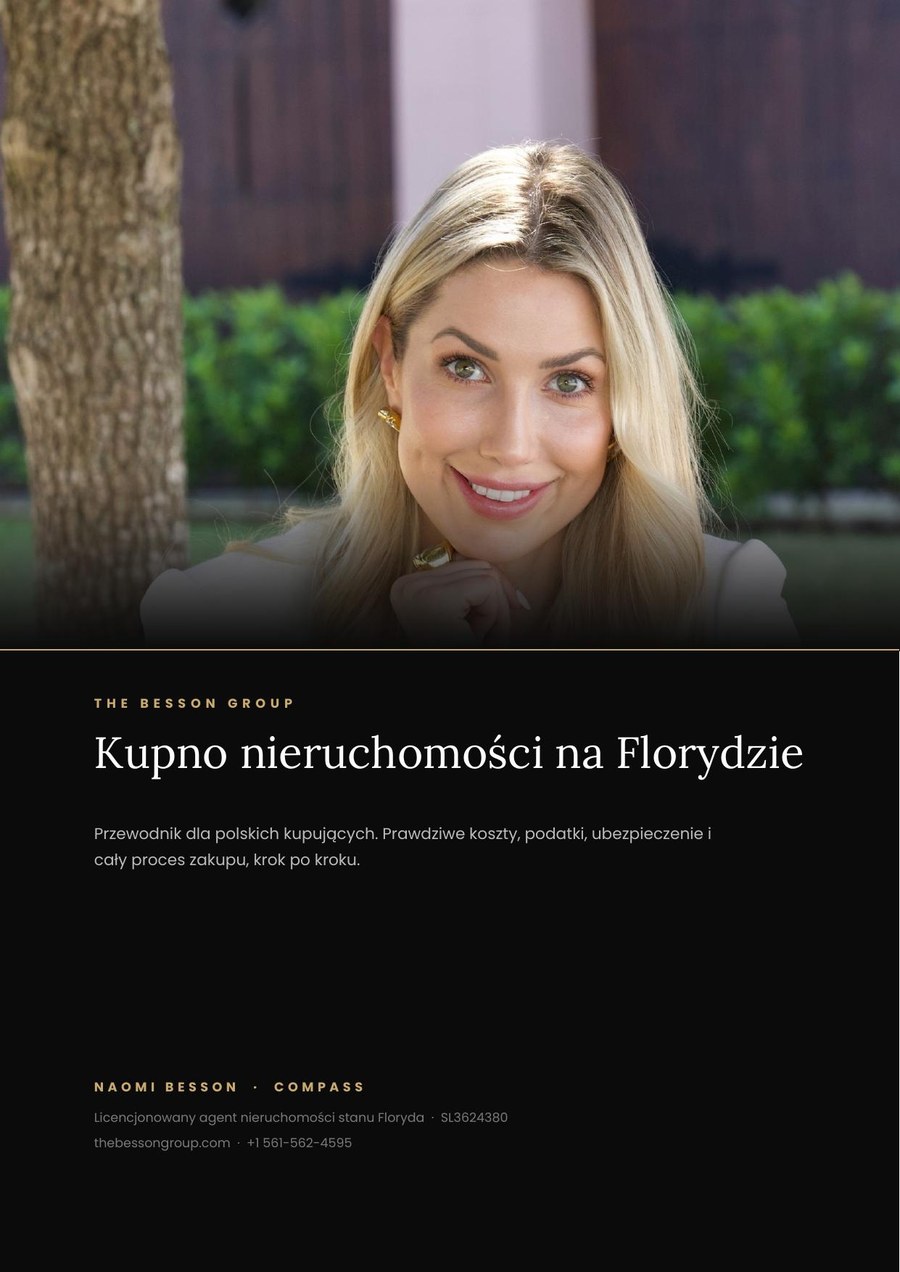 Przewodnik kupuj&aogon;cego nieruchomo&sacute;&cacute; na Florydzie, Naomi Besson